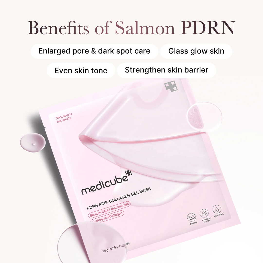 SALMON PDRN PINK COLLAGEN JELLY GEL MASK