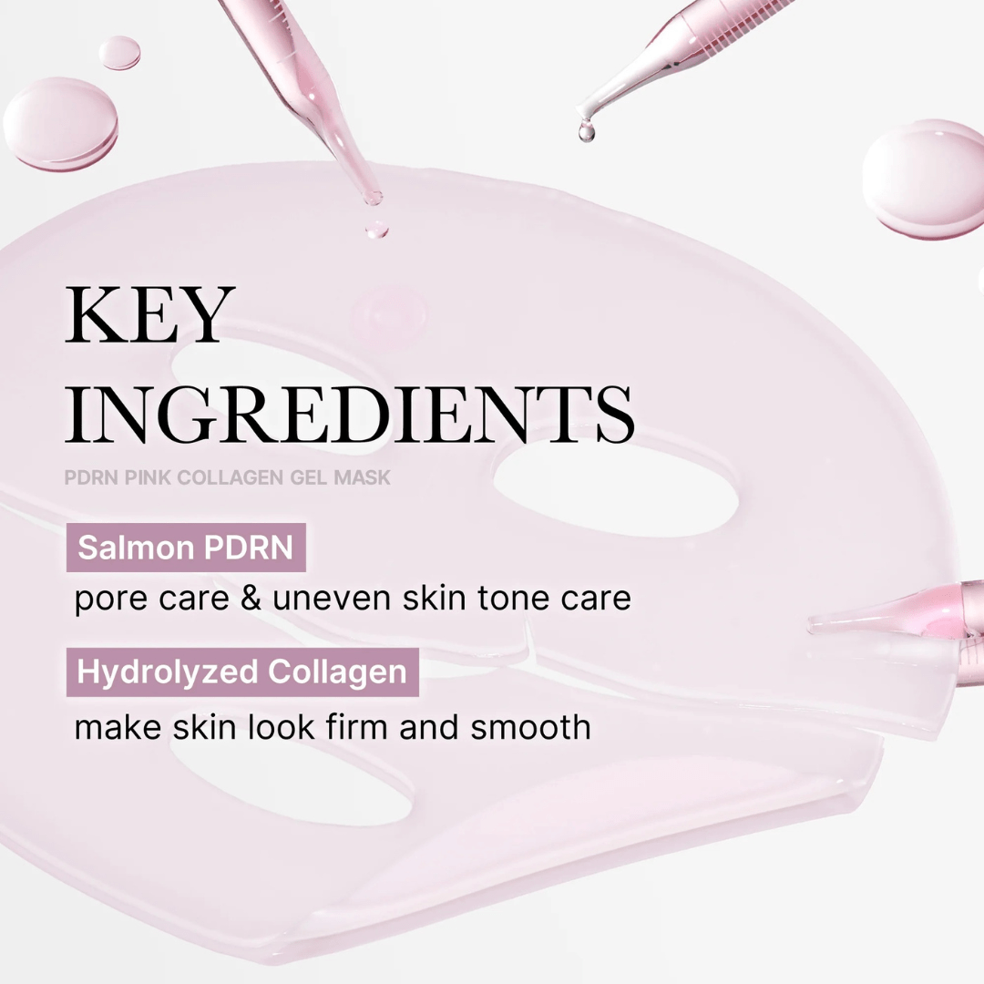 SALMON PDRN PINK COLLAGEN JELLY GEL MASK