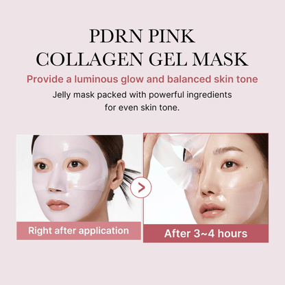 SALMON PDRN PINK COLLAGEN JELLY GEL MASK